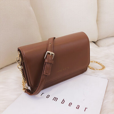 

Ins super fire bag female 2019 new Korean fashion casual retro wild chain shoulder slung small square bag
