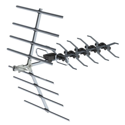 

TA-210Y Frequency 470-860MHz Antenna 10m 3C2V Double-Head Black Wire Dovetail Guide Stand Outdoor Antenna