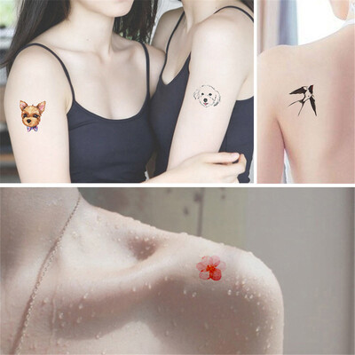 

〖Follure〗30pcs Sheet Temporary Metallic Tattoo Gold Silver Flash Tattoos Inspired