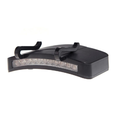 

11 LED Clip-On Caplight White Light Lamp Cycling Hiking Camping Night Fishing Repair Car Outdoor