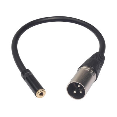 

03m XLR 35 Audio Cable XLR Male to 35mm Female Audio Extension Cord Wire