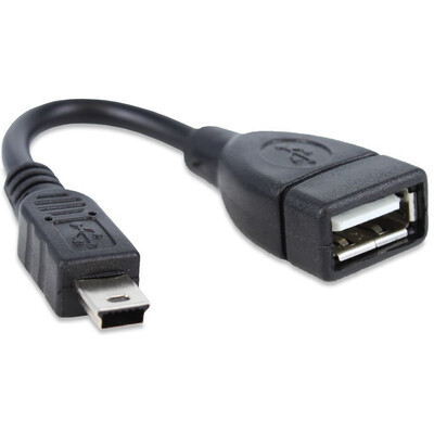 

High Quality USB A Female to Mini USB B 5 Pin Male Adapter Cable