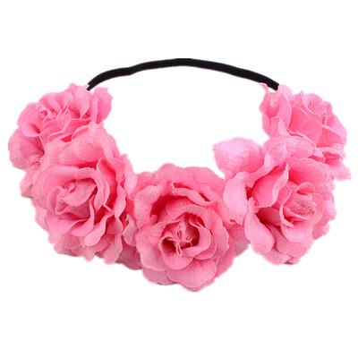 

〖Follure〗Handmade Flower Garland Halo For Wedding Flower wreath Decorations