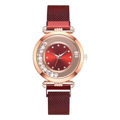 

Bead Dial Women Watches Magnetic Buckle Wristwatch Luxury Fashion Relogio Feminino High Quality Quartz Clock Cuckoo 50