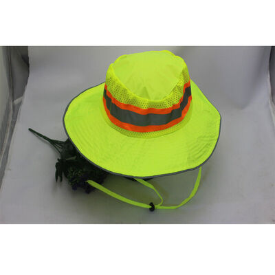

Hi Vis Reflective Safety Working Breathable Waterproof Baseball Hat Bucket Cap