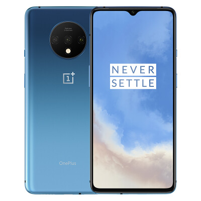 

One plus OnePlus 7T 90Hz fluid screen Xiaolong 855Plus flagship 48 million ultra wide angle three camera 8GB128GB ice blue full screen camera game mobile phone