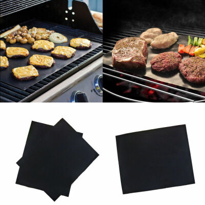 

1X Reusable Copper Chef Grill Bake Mats BBQ Pad Tool Camping Hiking Outdoor C1