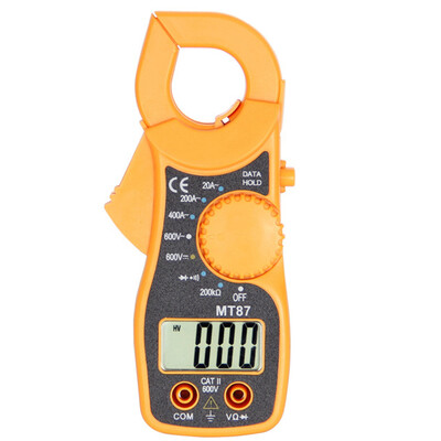 

〖Follure〗PM2018A Digital Clamp Multimeter Ammeter AC DC Voltage Ohmmeter Test Probes MA