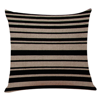 

〖Follure〗Cotton Linen Square Home Decorative Throw Pillow Case Sofa Waist Cushion Cover