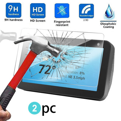 

〖Follure〗2PC New 8inch 9H HD Tempered Glass Screen Film Protector for Amazon Echo Show 5