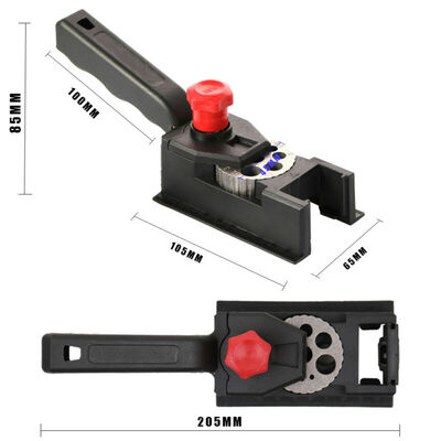 

Steel Punch Locator Drilling 10 Holes Positioning Fixture Device DIY Woodwork