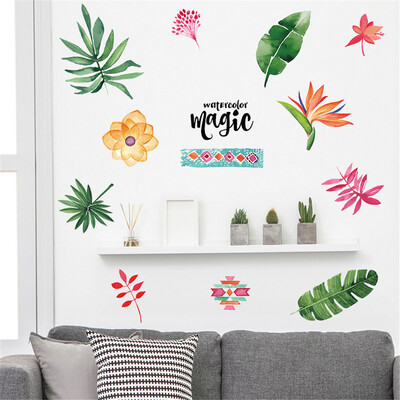 

〖Follure〗DIY Plant Removable Wall Decal Family Home Sticker Mural Art Home Decor