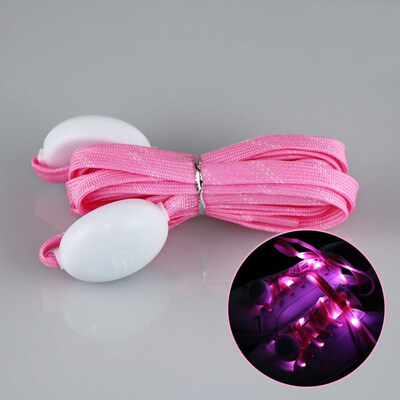 

FUNNYBUNNY LED Nylon Shoelaces Light Up Shoe Laces with Disco Flash Lighting the Night for Party Hip-hop Dancing Cycling Skating