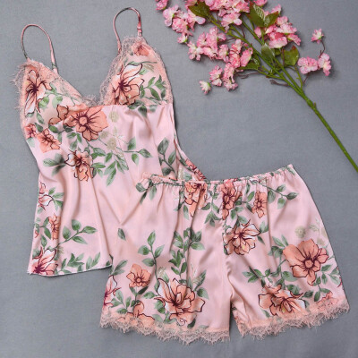 

Toponeto Fashion Sexy Flower Lace Sleepwear Lingerie Temptation Underwear Jumpsuit