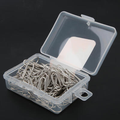 

Greensen Silver Metal Paper Clips Bookmarks Office Binder School Stationery Accessories