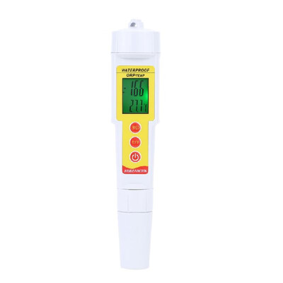 

Pen-Type ORPTEMP Meter Thermometer with Backlit Display Portable Oxidation Reduction Potential Industry&Experiment Analyzer