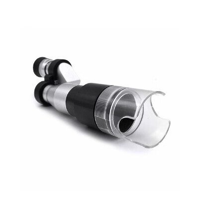 

Mini Pocket 8X20 Silver Aluminum Alloy Monocular Multifunctional Telescope with Magnifying Hood Portable Outdoor Microscope