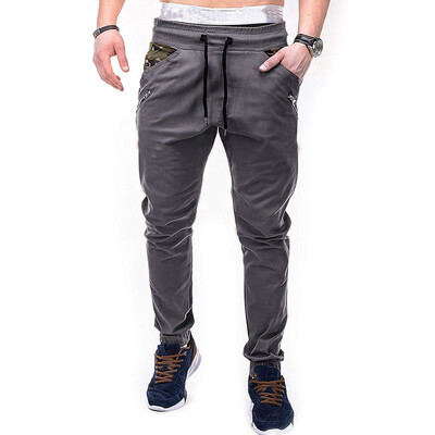 

Gobestart Fashion Mens Sport Camouflage Lashing Belts Casual Loose Sweatpants Drawstring