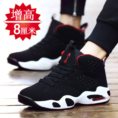 

2019 new style black tide shoes summer breathable Korean style sports casual shoes&high-rise mens shoes in the trend of bal