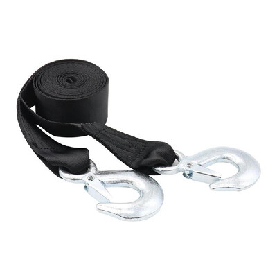 

Heavy Duty Tow Strap with Hooks 10000lb Vehicle Towing Winch Snatch Strap for Car Emergency