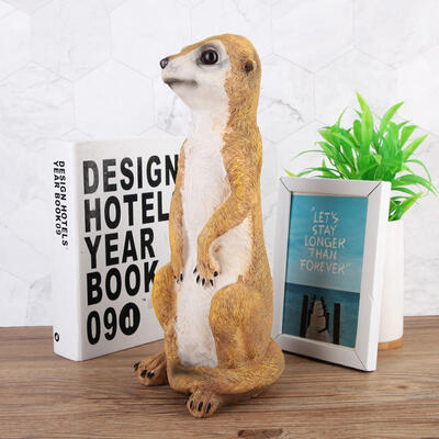 

Greensen Miniature Meerkat Animal Model Toy Figurine Indoor Outdoor Home Garden Decor Ornament