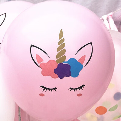 

Color Thickened Unicorn Latex Balloon