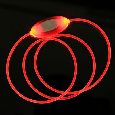 

Pet Outdoor Walking Accessory-LED Adjustable Illuminated Dog Collar Battery Rechargeable