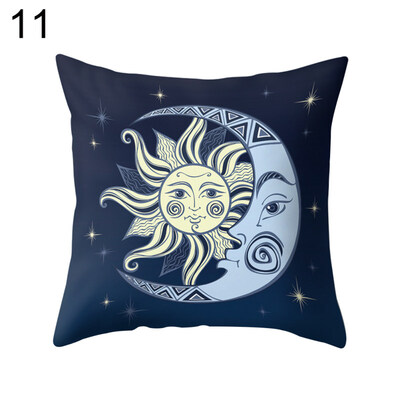 

Sun Leaves Owl Bohemian Pillow Case Cushion Cover Sofa Bed Car Cafe Office Decor