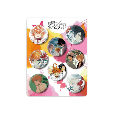 

redCherry Anime Brooches Button Badges Pins Set for Clothes Backpack Pencil Case 8pcsset