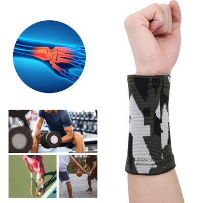 

Greensen Nylon Sport Wrist Support Brace Pad Guard Protective Warm for Workout Running