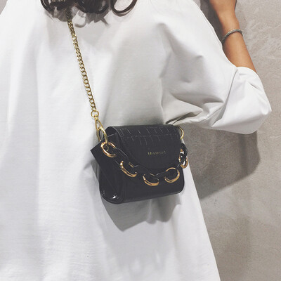 

Net red small bag female bag new 2019 retro small square bag casual Korean version of the wild chain single shoulder Messenger bag tide