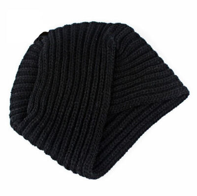 

Beanie Plain Knit Hat Winter Warm Cuff Cap Slouchy Skull Ski Warm Men Woman Boho