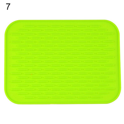 

Kitchen Silicone Heat Resistant Table Mat Non-slip Pot Pan Holder Pad Cushion