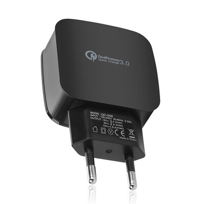 

USB Wall Charger 30 Quick Charging Adapter for Xiao Mi Hua Wei Samsung