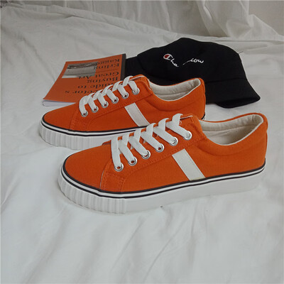 

Canvas Shoes Female Students Korean Harajuku ulzzang Hong Kong Flavor Retro chic Shoes Female Joker Hong Kong Style