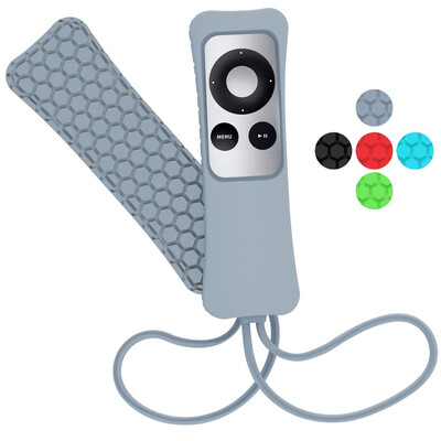

〖Follure〗For Apple TV 23th Gen Siri Remote Controller Anti Slip Silicone Case Cover Skin