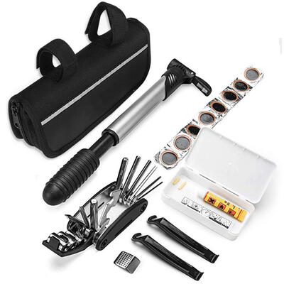 

Bicycle Repair Tools Bike Tire Kit Bicycle Pump Puncture Repair Tool Bag