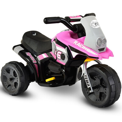 

6 V 3 Wheels Kids Ride on Motorcycle-Pink