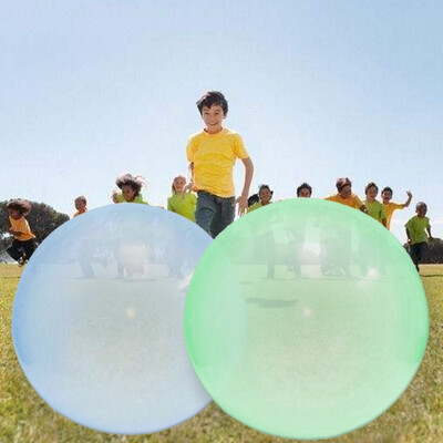 

Colored Round Balloons Funning Toy For Decorations Transparent Bounce Balloon Childrens Outdoor Activities Party Random Color