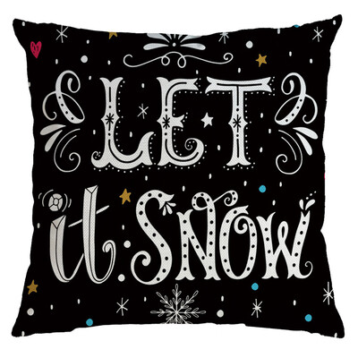 

Tailored Christmas Pillow Cover Pillowcases Decorative Sofa Cushion Cover 45x45cm