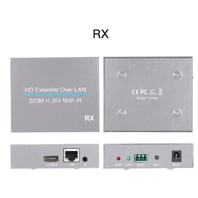 

HD Extender by Cat56e Full HD 1080P Deep Color Extender with Remote IR Control 200m656ft