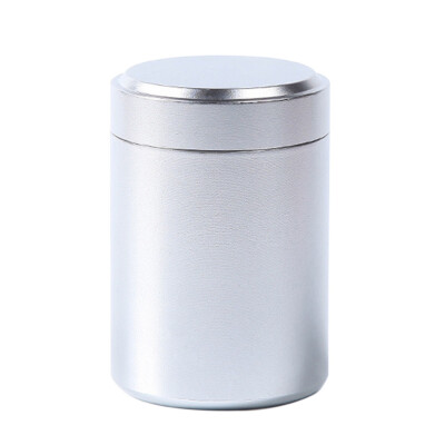 

Tea Caddy Mini Aluminum Storage Boxes Sealed Coffee Powder Cans Tea Leaves Container Portable Travel Tea Caddy Organizer