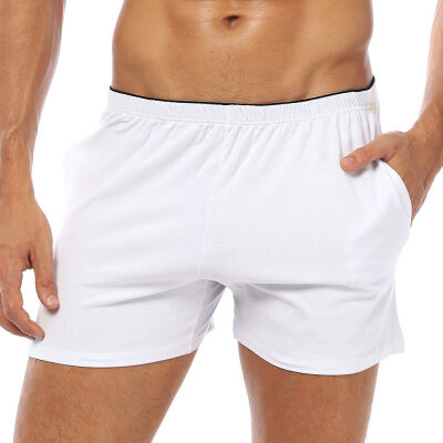 

Fashion Breathable Men Shorts Cotton Gym Sports Running Sleep Casual Short Pants