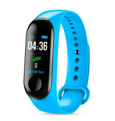 

Smart Band Watch Bracelet Wristband Fitness Tracker Blood Pressure HeartRate M3