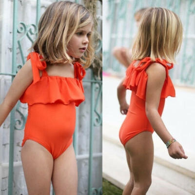 

Toddler Kid Baby Girls One Piece Bikini Swimwear Swimsuit Beachwear Bathing Suit