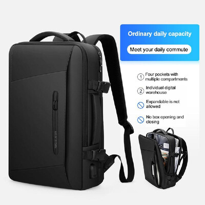 

MARK RYDEN Portable Multi-Function Large Capacity Waterproof USB Business Backpack Travel Anti-Theft Laptop Bag Expansion Style Wi