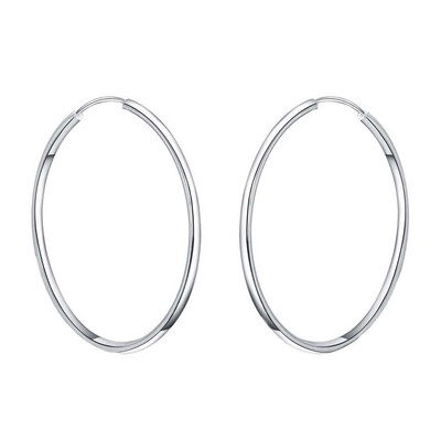 

Elegant Jewelry Plated Stud Dangle Earings Eardrop Smooth Round Circle