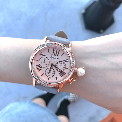 

Chic Watch Female Students Korean Simple ulzzang Leisure Atmosphere Joker ins Wind