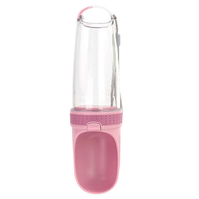 

Pet Dog Cat Water Bottle Portable Travel Outdoor Water Feeder Drinking Bowl