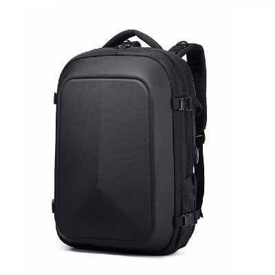 

ozuko Portable Large Capacity Multi-Function Man Backpack USB Business Laptop Waterproof Anti-Theft Travel Backpack